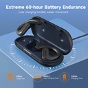 OpenRock S Open-Ear Air Conduction Sport Earbuds Sand