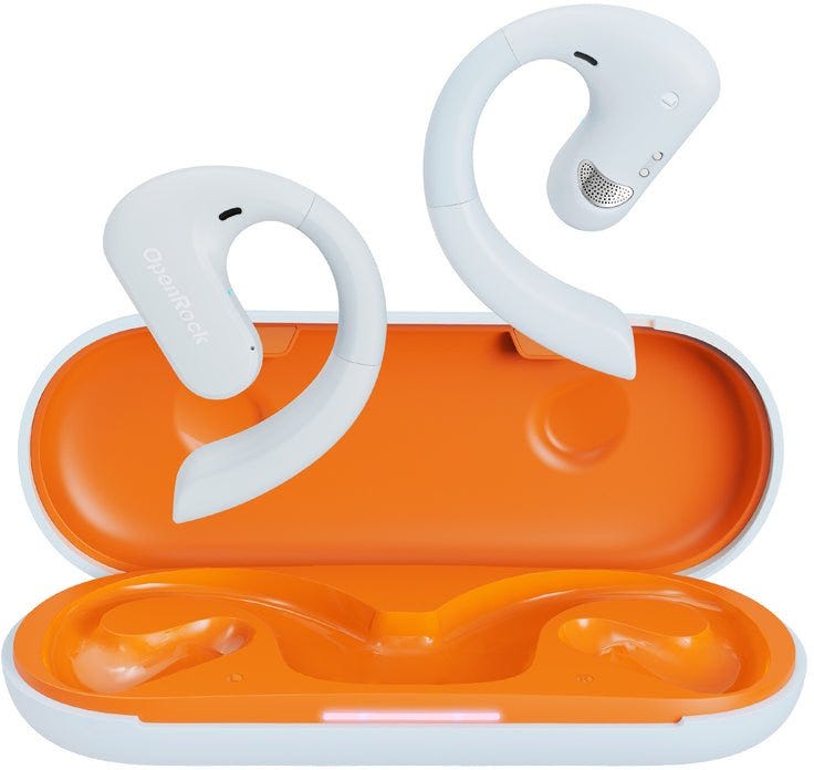 OpenRock S Open-Ear Air Conduction Sport Earbuds Blue Glacier