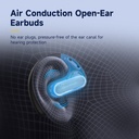 OpenRock Pro Open-Ear Air Conduction Sport Earbuds Black