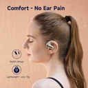 OpenRock Pro Open-Ear Air Conduction Sport Earbuds Beige