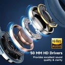 OneOdio Pro-10 Over Ear Headphone, Wired DJ Bass Headsets with 50mm Driver, Foldable Lightweight Sky Blue