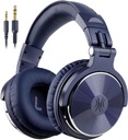 OneOdio Pro-10 Over Ear Headphone, Wired DJ Bass Headsets with 50mm Driver, Foldable Lightweight Dark Blue
