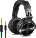 OneOdio Pro-10 Over Ear Headphone, Wired DJ Bass Headsets with 50mm Driver, Foldable Lightweight Black