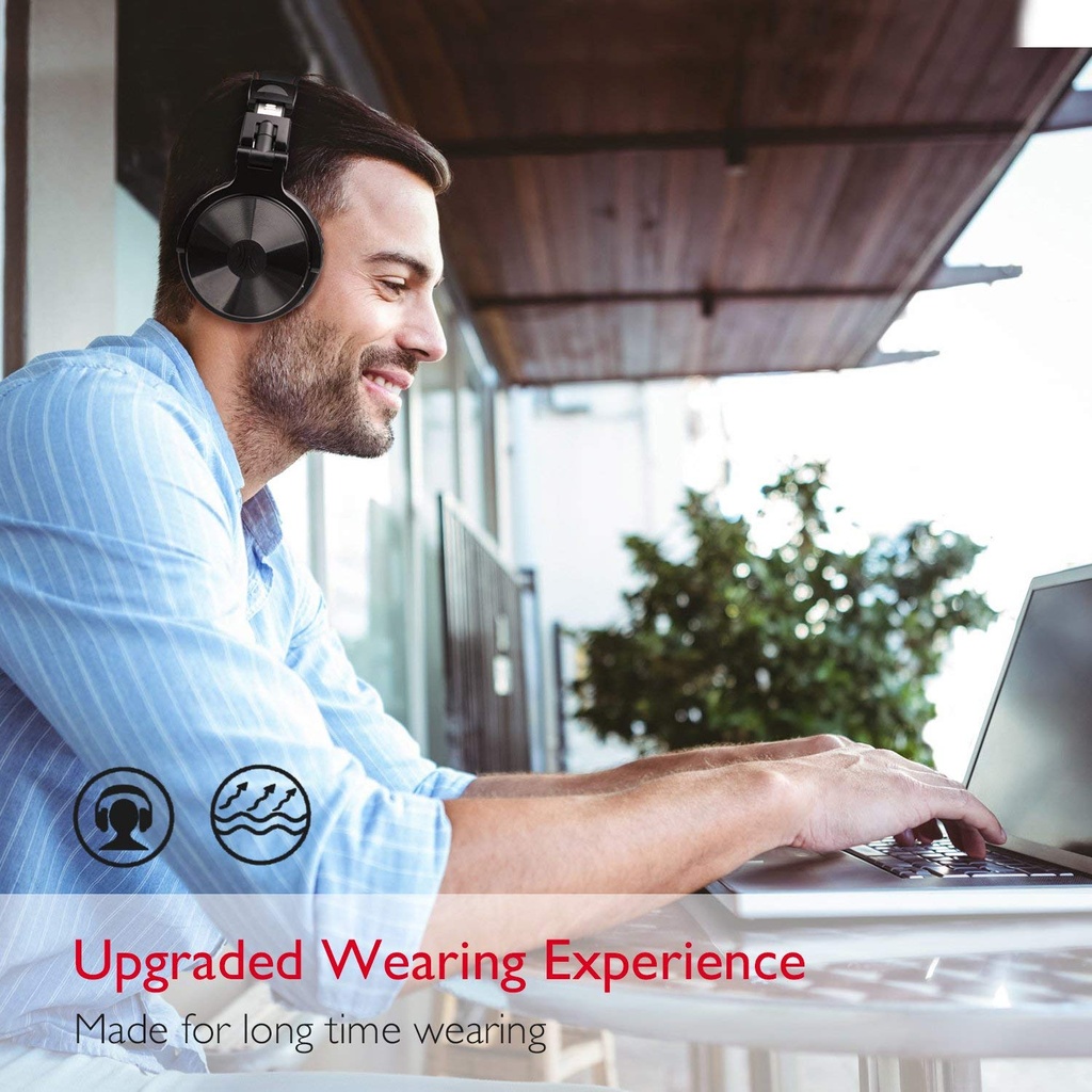 OneOdio Pro C Wired + Wireless Headphones Black