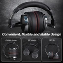 OneOdio Pro 50 Studio Wired Headphones Hi-Res Audio Black