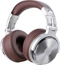 OneOdio Pro 30 Studio Wired Headphones Silver-brown