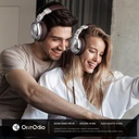 OneOdio Pro 30 Studio Wired Headphones Silver-brown