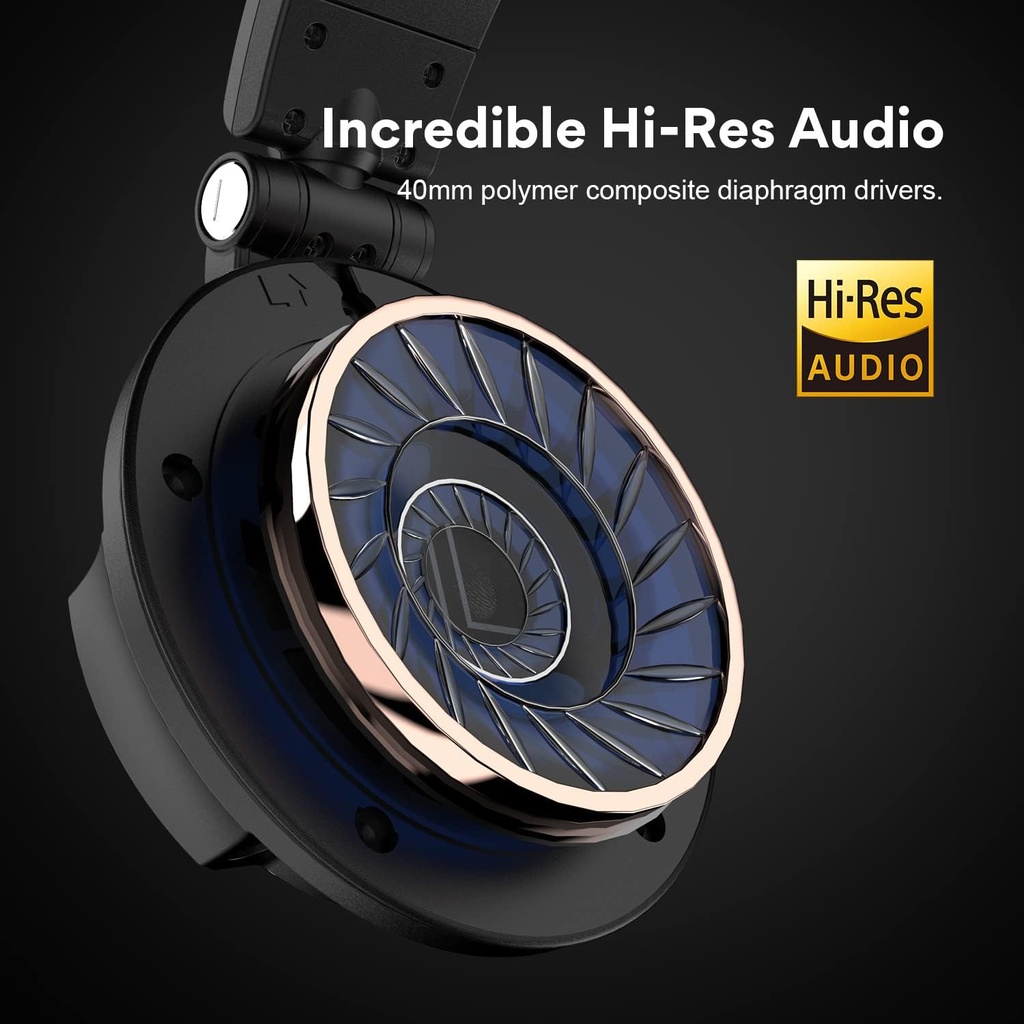 OneOdio Monitor 80 Open Back Headphones- Studio Headphones Black