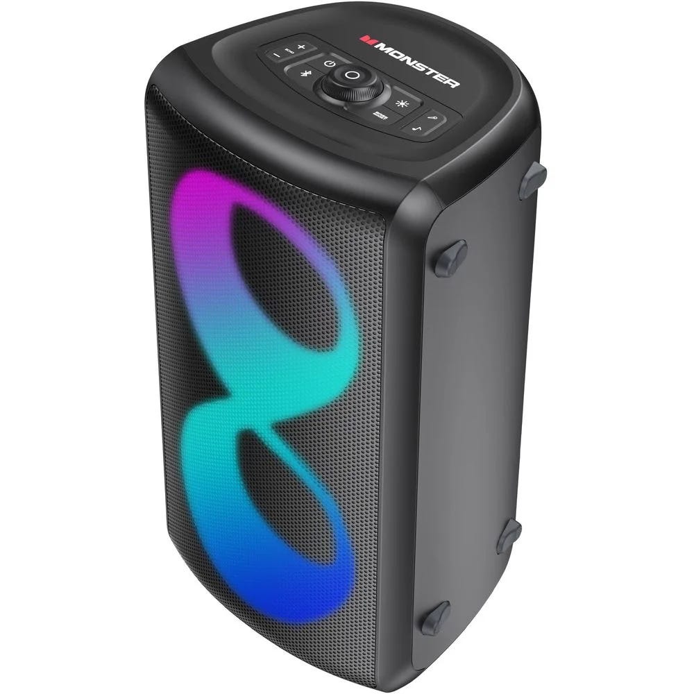 Monster Cycle Party Speaker Black