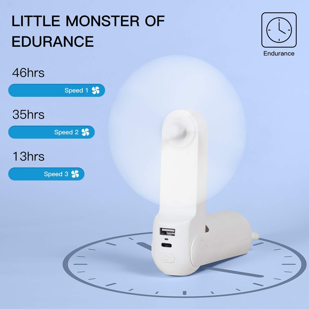 JisuLife Handheld Fan Life8 Plus - Green