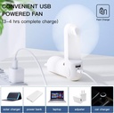 JisuLife Handheld Fan Life8 Plus - Green