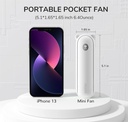 JisuLife Handheld Fan Life8 Plus - Green