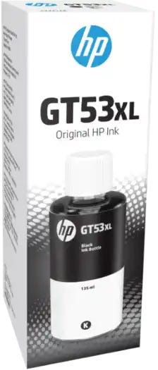 HP GT53XL 135ml Black Ink Bottle 1VV21AE