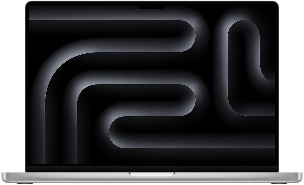 Apple MacBook Pro 14" M3 chip with 8 core CPU and 10 core GPU, 512GB SSD KB- ENG/ARB - Silver