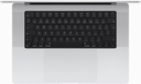 Apple MacBook Pro 14" M3 chip with 8 core CPU and 10 core GPU, 512GB SSD KB- ENG/ARB - Silver