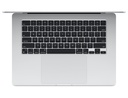 Apple MacBook Air 15" M3 chip with 8-core CPU and 10-core GPU, 8GB, 512GB SSD KB- ENG/ARB - Silver