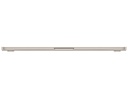 Apple MacBook Air 15" M3 chip with 8-core CPU and 10-core GPU, 8GB, 256GB SSD KB- ENG/ARB - Starlight