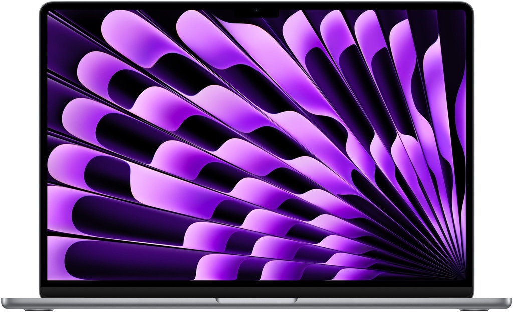 Apple MacBook Air 15-inch M3 chip with 8-core CPU and 10-core GPU, 8GB, 256GB SSD - Space Grey