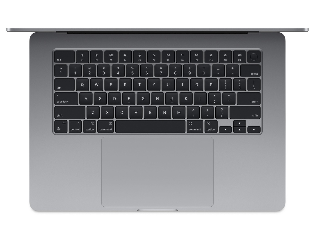 Apple MacBook Air 15-inch M3 chip with 8-core CPU and 10-core GPU, 8GB, 256GB SSD - Space Grey