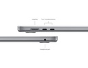 Apple MacBook Air 15-inch M3 chip with 8-core CPU and 10-core GPU, 8GB, 256GB SSD - Space Grey