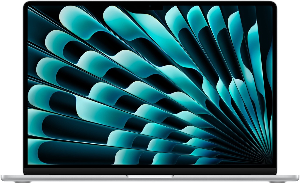 Apple MacBook Air 15-inch M3 chip with 8-core CPU and 10-core GPU, 8GB, 256GB SSD - Silver