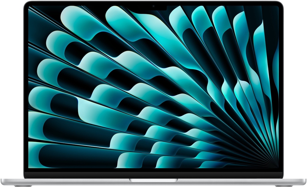 Apple MacBook Air 15" M3 chip with 8-core CPU and 10-core GPU, 16GB, 512GB SSD KB- ENG/ARB- Silver