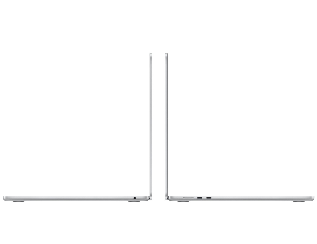 Apple MacBook Air 15" M3 chip with 8-core CPU and 10-core GPU, 16GB, 512GB SSD KB- ENG/ARB- Silver