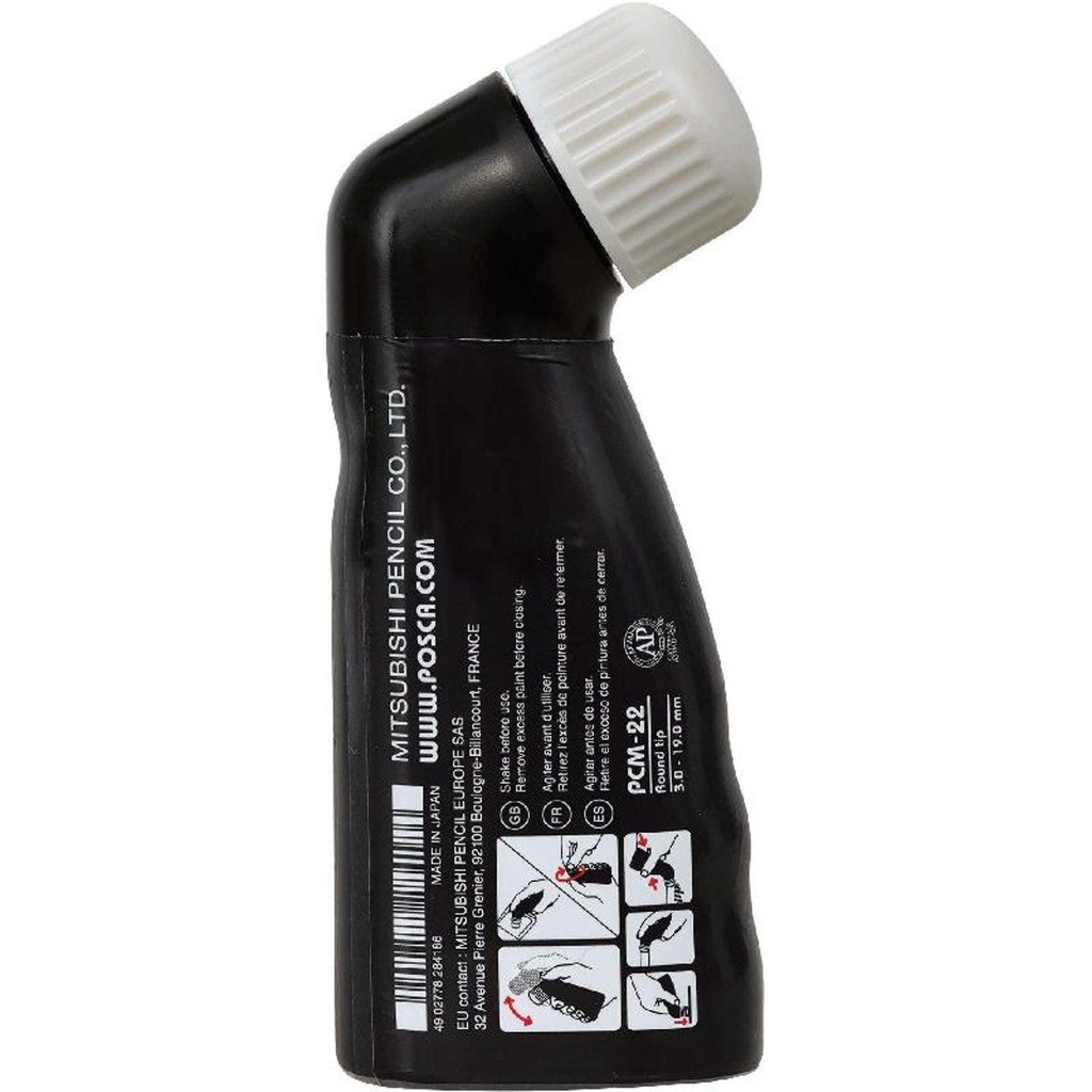 Acrylic Paint Marker Multi Surface White UNI POSCA MOP'R