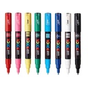 Uni Posca PC-5M Dark Colors PAC=08C