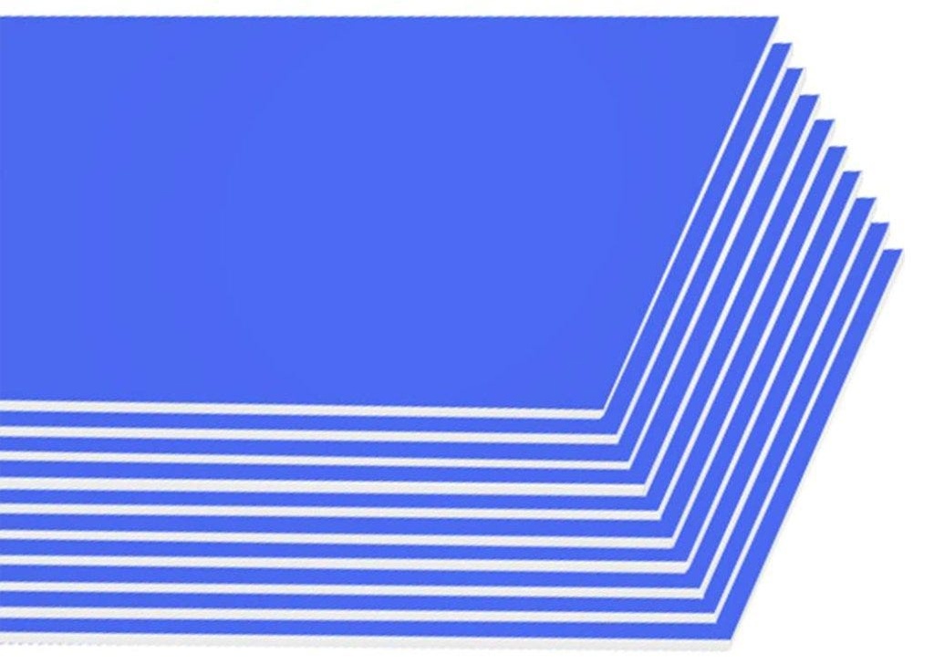 Foam Board 5mm 70x100cm Blue