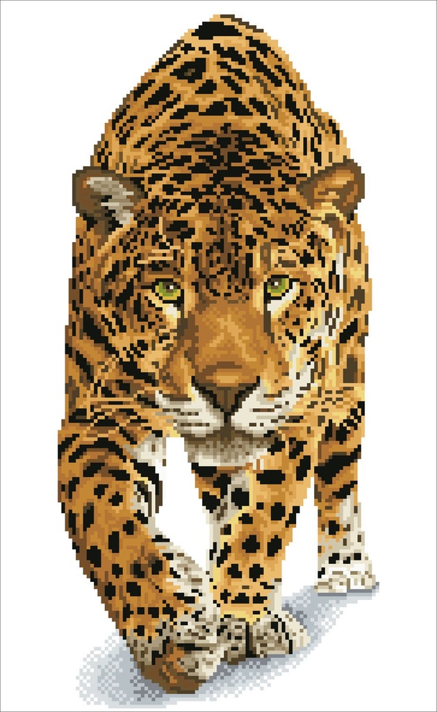 Dotting Diamond Set On the prowl kit with frame 52.00 x 32.00 CM