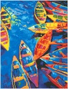 Dotting Diamond Set Blue Bay kit with frame 45.00 x 35.00 CM