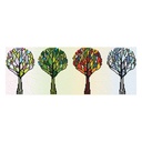 Dotting Diamond Set 4 Seasons Sparkle with Frame 60.00 x 22.00 CM