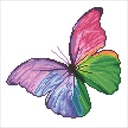 Dotting Diamond Set Flutter by Pink with Frame 30.50 x 30.50 CM