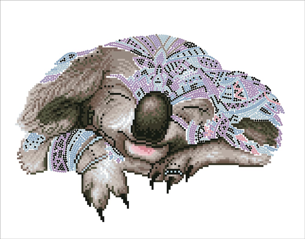 Dotting Diamond Koala Dreams 45.50 x 35.50 CM