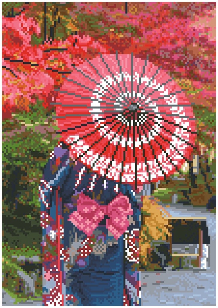 Dotting Diamond Autumn Elegance 45.00 x 32.00 CM