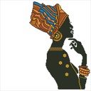 Dotting Diamond African Elegance 49.00 x 49.00 CM