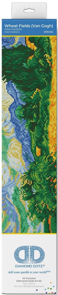 Dotting Diamond Wheat Fields Van Gogh 39.00 x 51.00 CM