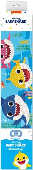 Dotting Diamond Chomp it up Baby Shark 35.00 x 27.00 CM