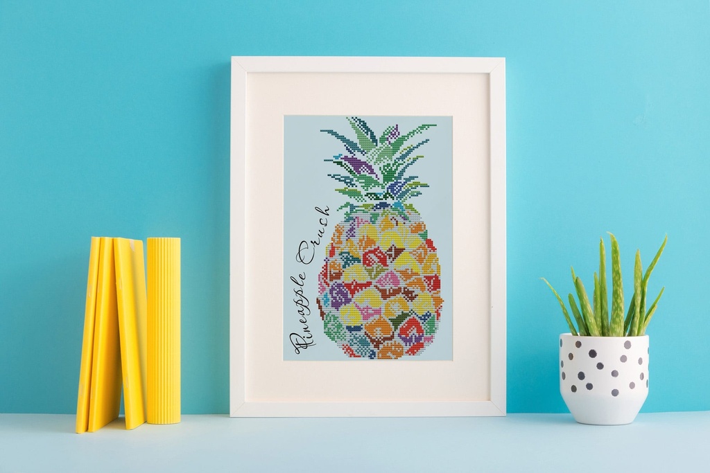Dotting Diamond Pineapple Crush 39.00 x 28.00 CM