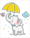 Dotting Diamond Baby Brollie 20.00 x 25.00 CM