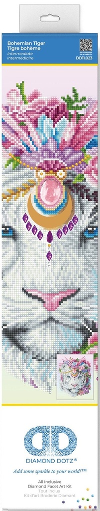 Dotting Diamond Bohemian Tiger 51.00 x 41.00 CM
