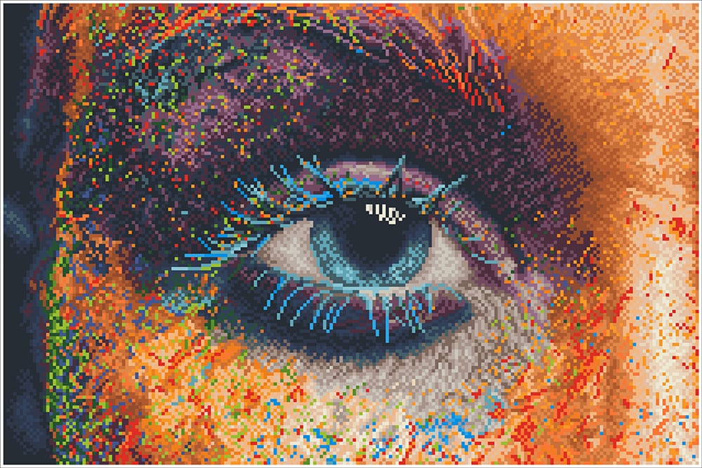 Dotting Diamond Love 2 see Rainbows 40.00 x 60.00 CM