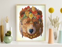 Dotting Diamond Bohemian Bear 41.00 x 51.00 CM