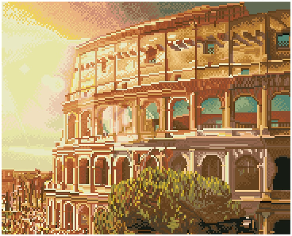 Dotting Diamond ROMAN COLISEUM 42.00 x 52.00 CM