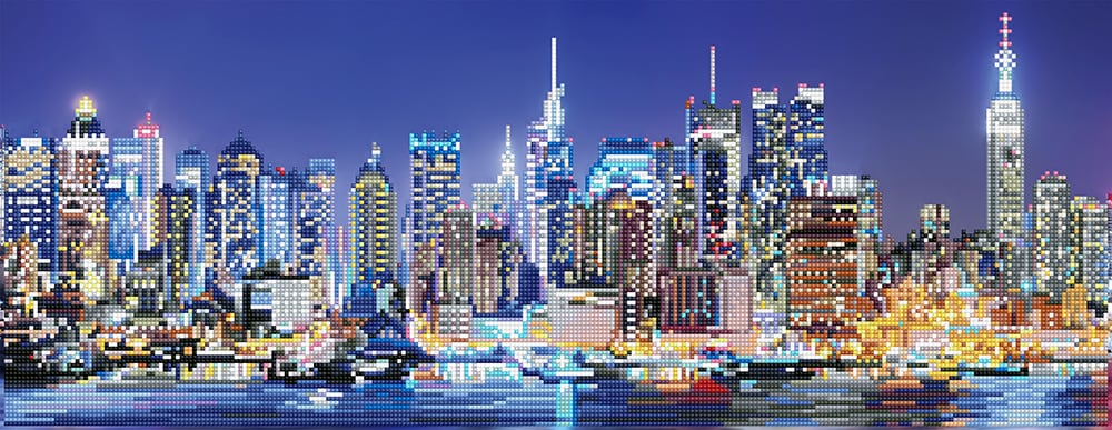 Dotting Diamond City Lights 29.00 x 75.00 CM