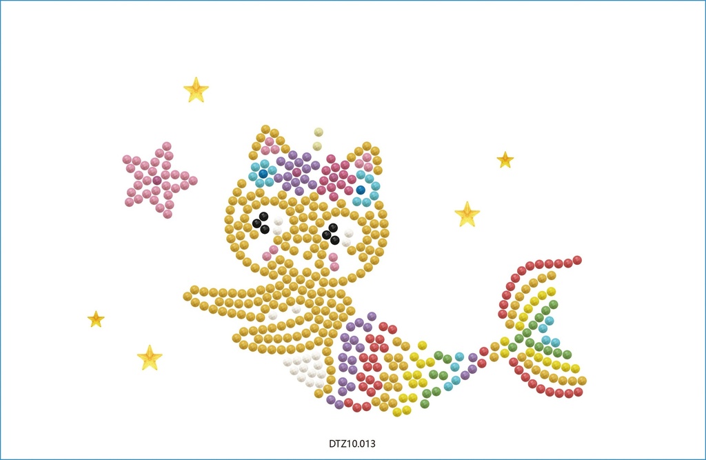 Dotting Diamond Set DOTZIES Activity Set - Mercat - IN UPDATED PACKAGING 0.00 x 0.00 CM