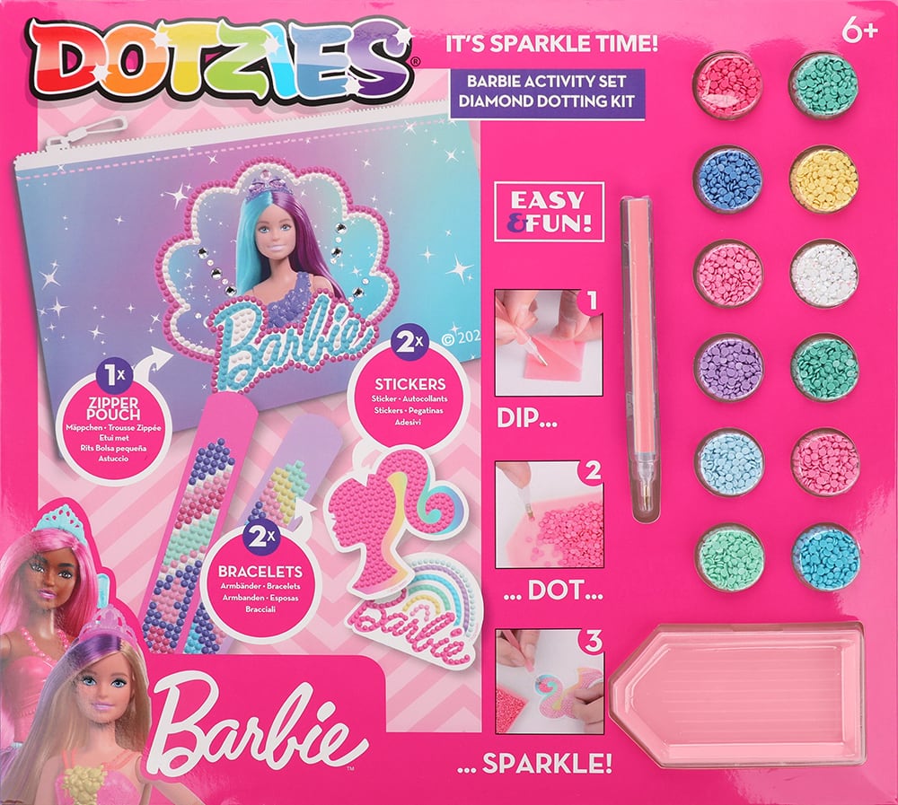 Dotting Diamond Set Barbie Activity Set 0.00 x 0.00 CM