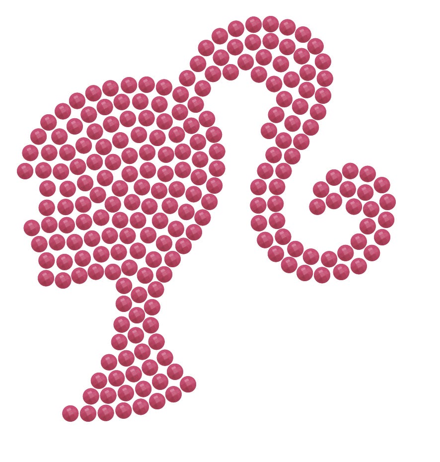 Dotting Diamond Set Barbie Activity Set 0.00 x 0.00 CM