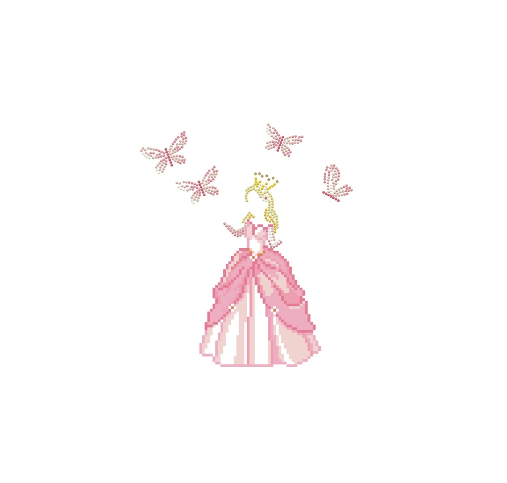 Dotting Diamond Set Princess Adventure 28.00 x 28.00 CM